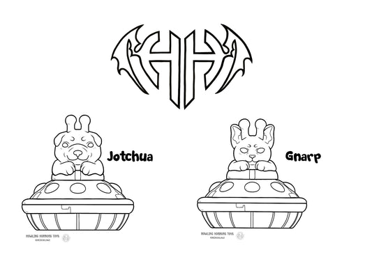 Jotchua & Gnarp Large Custom Squishies