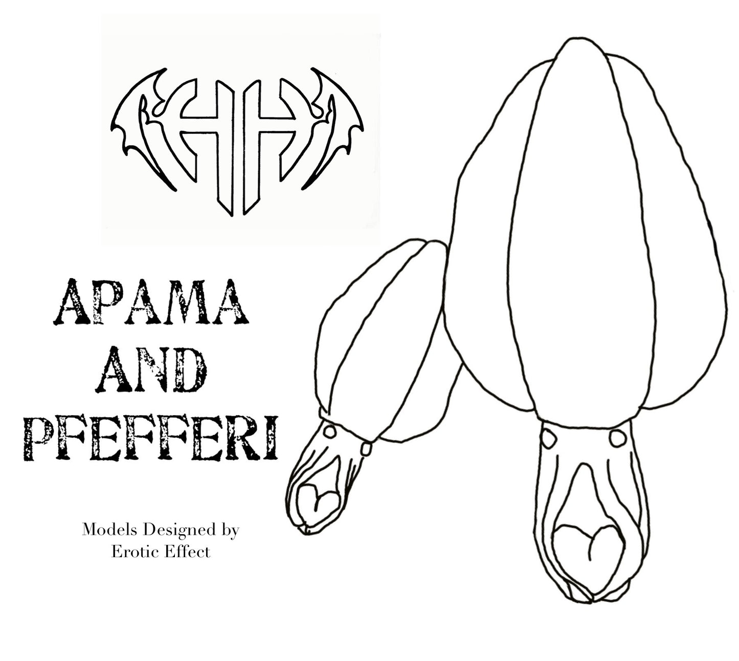 Apama and Pfefferi Custom Squishies