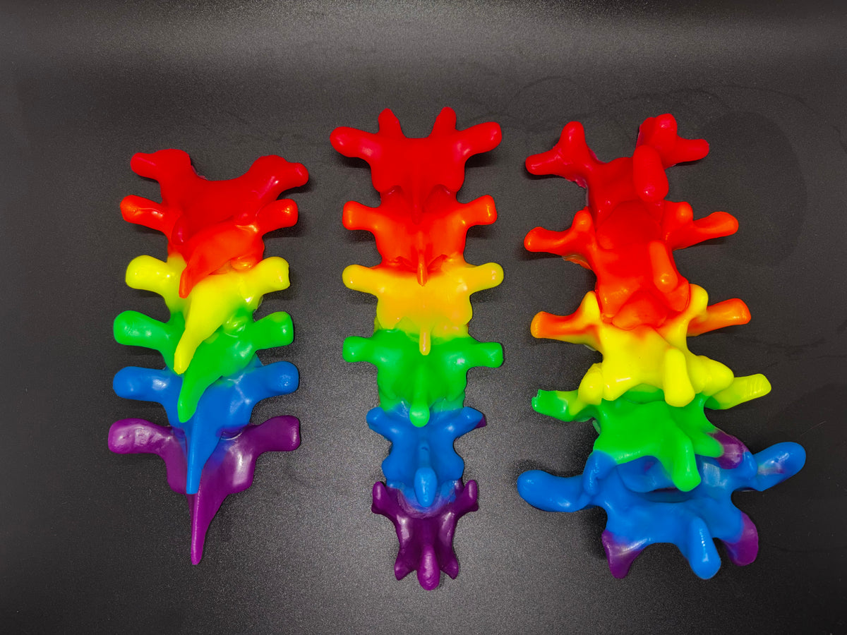 Spine Trio Grinders Rainbow FLOP
