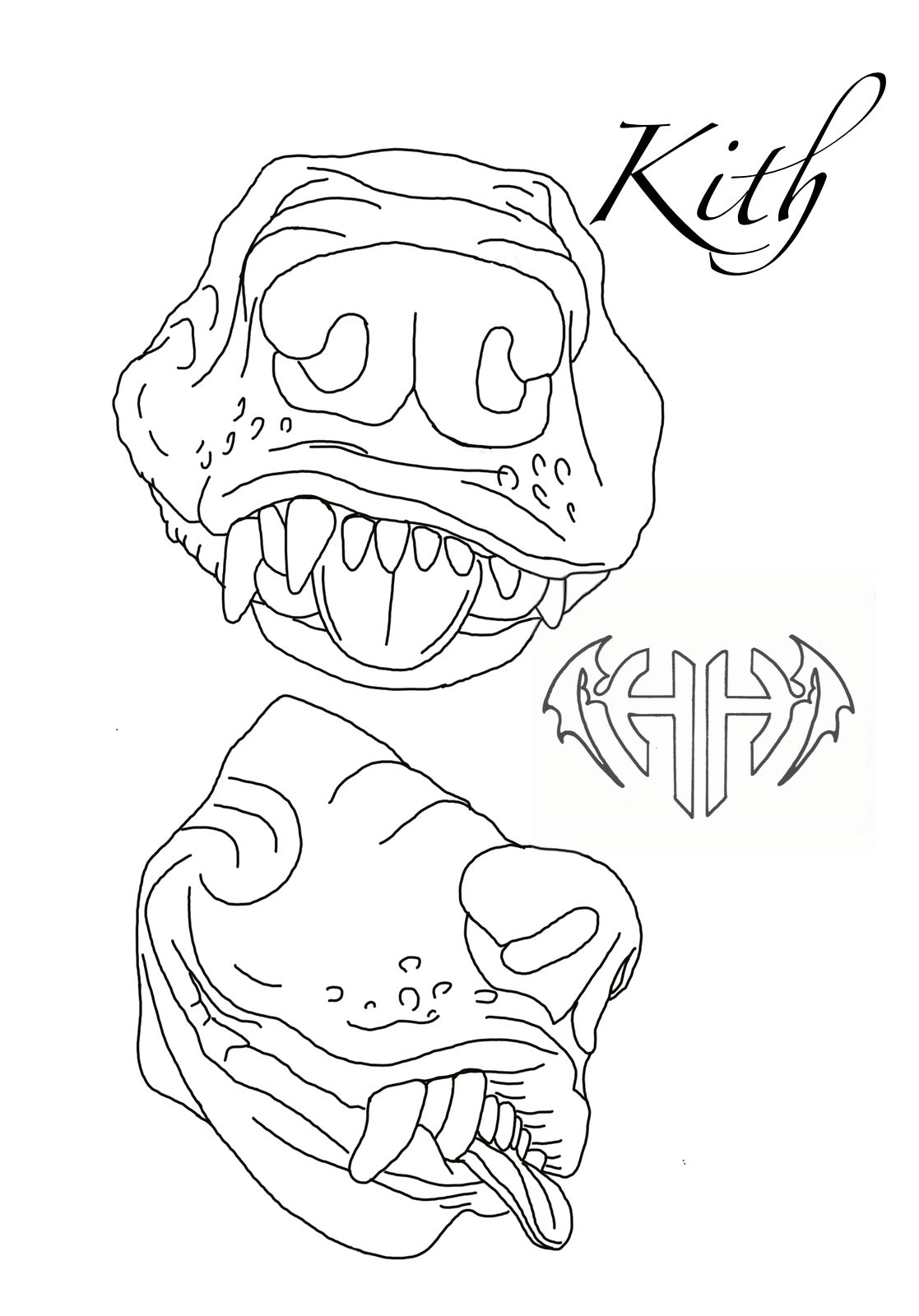 Kith Small with Drool Custom