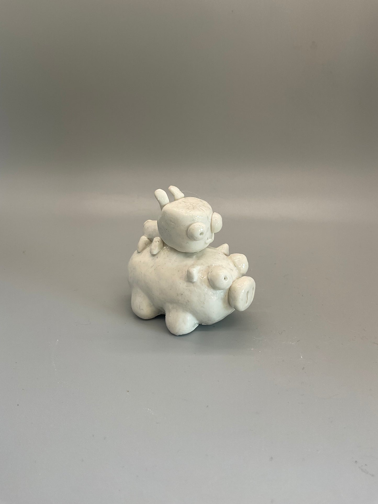 Robot Dog Riding Pig Custom Squishie