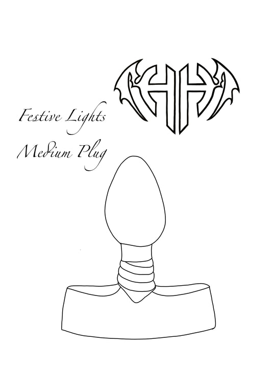 Festive Lights Medium Custom Plug