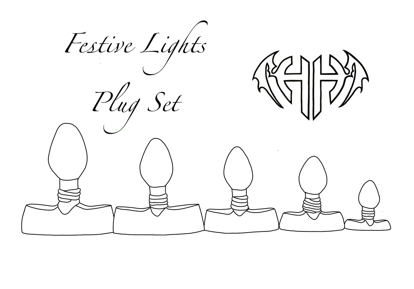 Festive Lights Custom Plug Set